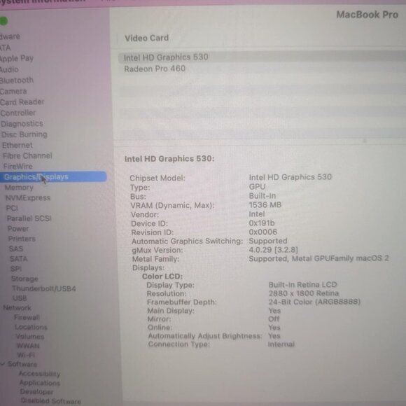 2016 Apple Macbook 1 TB Storage 16 GB RAM  Pro 15" Touch Bar i7 2.9ghz - Picture 16 of 17